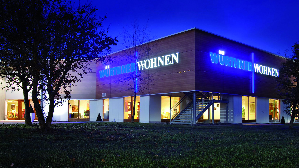 Möbelhaus Würthner Wohnen von außen